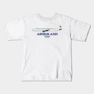 Airbus A321 - Germania Kids T-Shirt